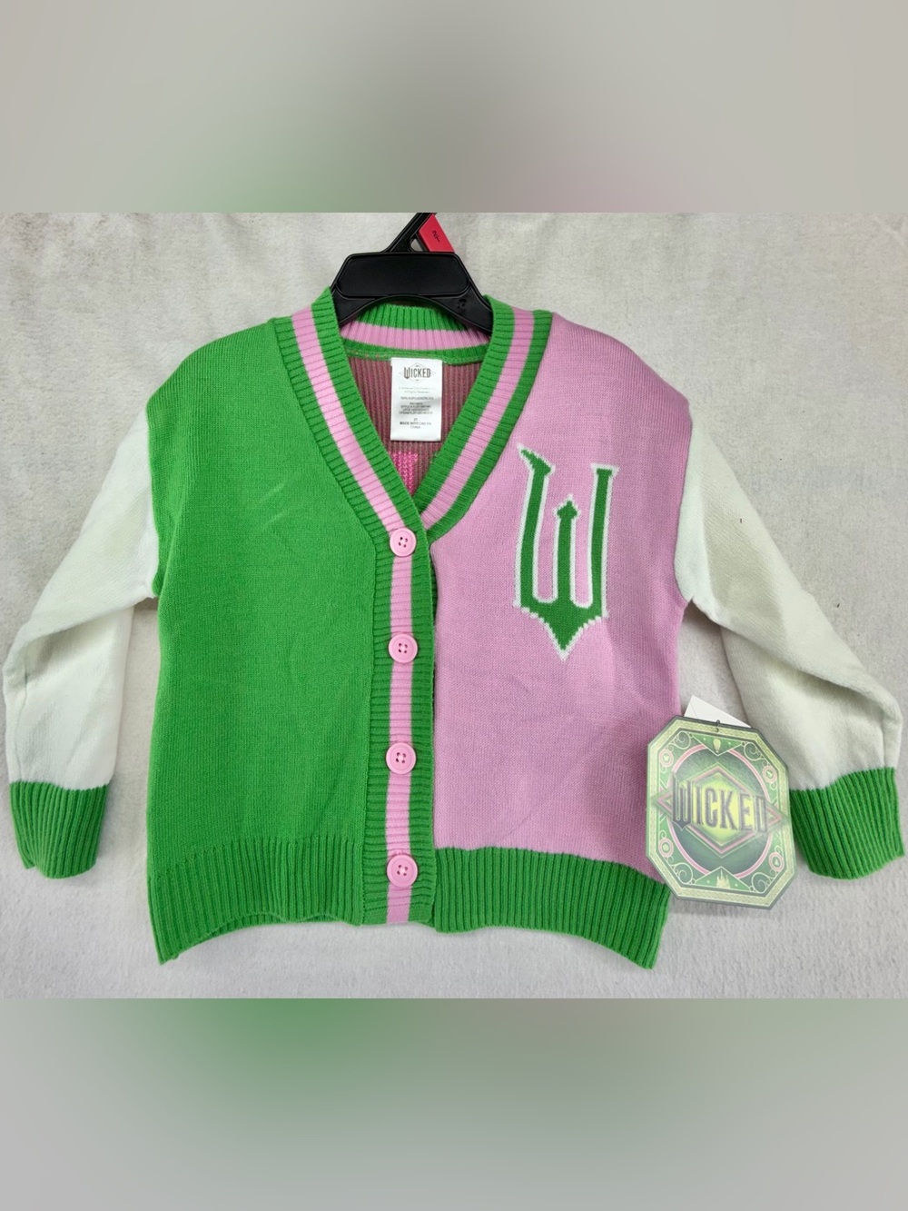 NEW Wicked Toddler Button Down Long Sleeve Cardigan 2T